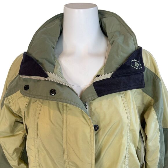 Columbia Coat Jacket Full Zip Hood Insulated Interchangeable Core Shell Womens M - Picture 2 of 15